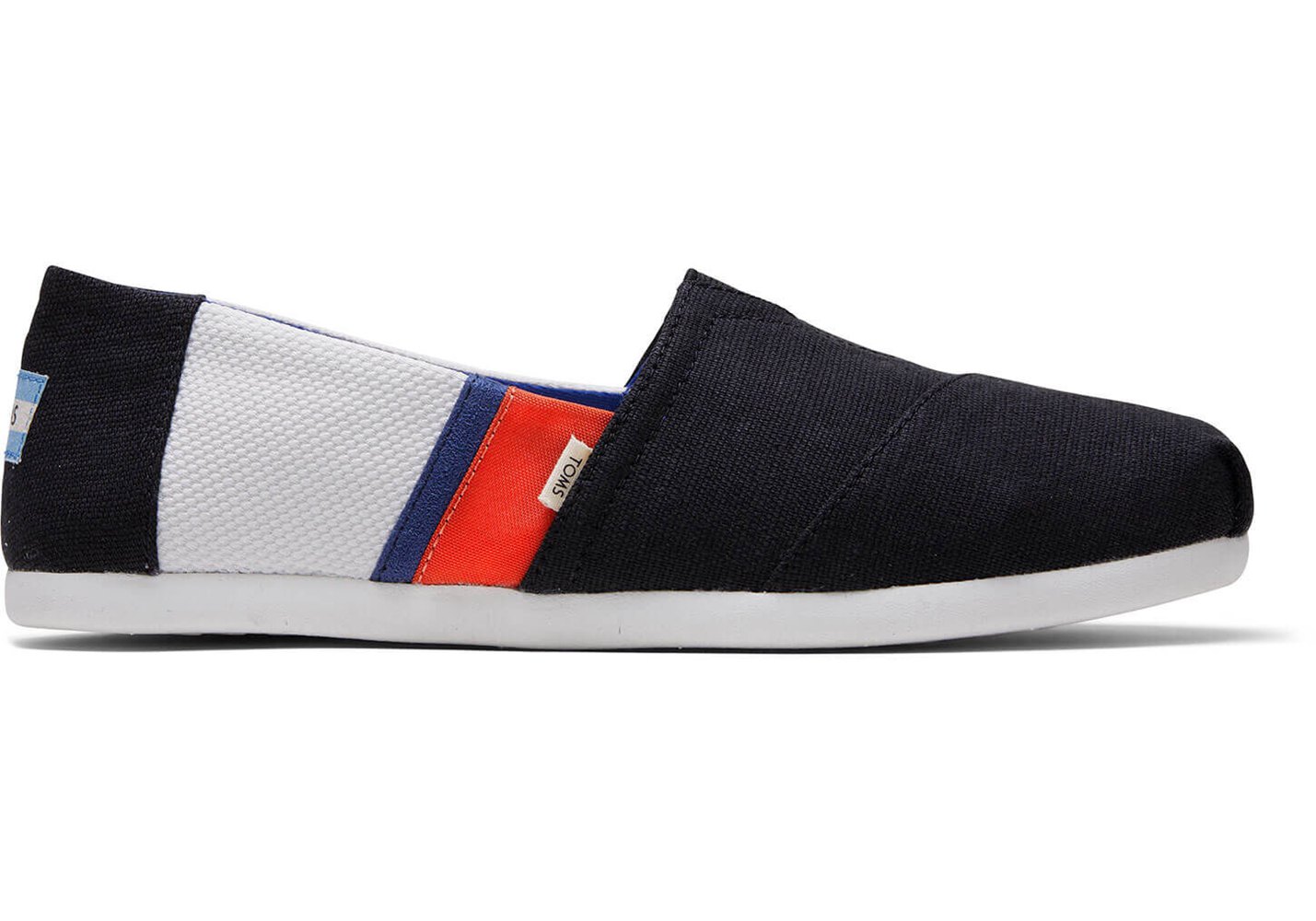 Toms Alpargata Color Block Espadrille Black - Mens - 04291-YQMI